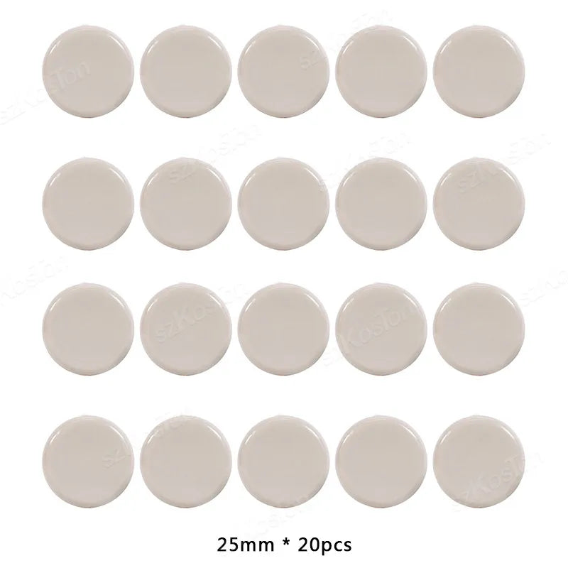 protecteurs meubles adhésifs auto collants moderne beige clair ronds lisses 25mm 30mm 35mm 38mm
