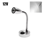 lampe led lecture argent verte fixation murale bras flexible moderne minimaliste usb rechargeable camping