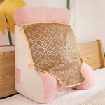 coussin soutien ergonomique moderne lavable vert rose gris bleu jaune pp coton polyester