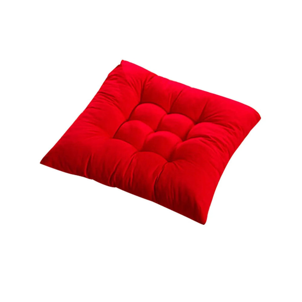 coussin carré moderne plissé antidérapant coton polyester amovible lavable sofa massage