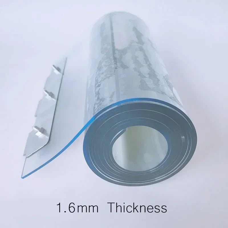 rideau porte transparent pvc moderne clips isolation coupe ventextérieur intérieur toute saison nouvelle année
