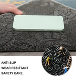 tapis dessin animé chats sourires polka dots moderne polyester antidérapant voyage maison