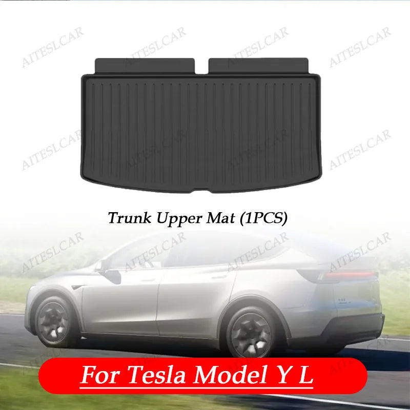 tapis coffre noir rayures horizontales clips modernes imperméable résistant intempéries tpe tapis