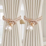 rubans fenêtres blancs gris modernes élégants boutons décoratifs clous réglables sans perçage