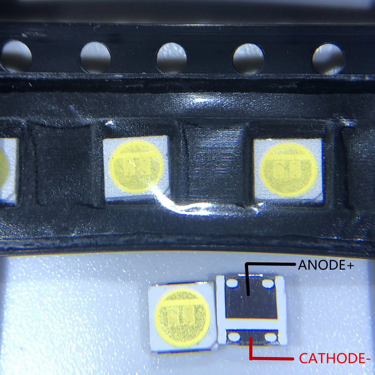 diodes led blanc 3535 réparation tv lcd backlight 6v 2w moderne