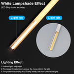 profils d'éclairage led aluminium blanc noir clips moderne 7mm 9mm 10mm 12mm
