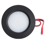 spot led argent noir blanc 68mm 14mm adhésif 12v 3w led smd 2835 80ra