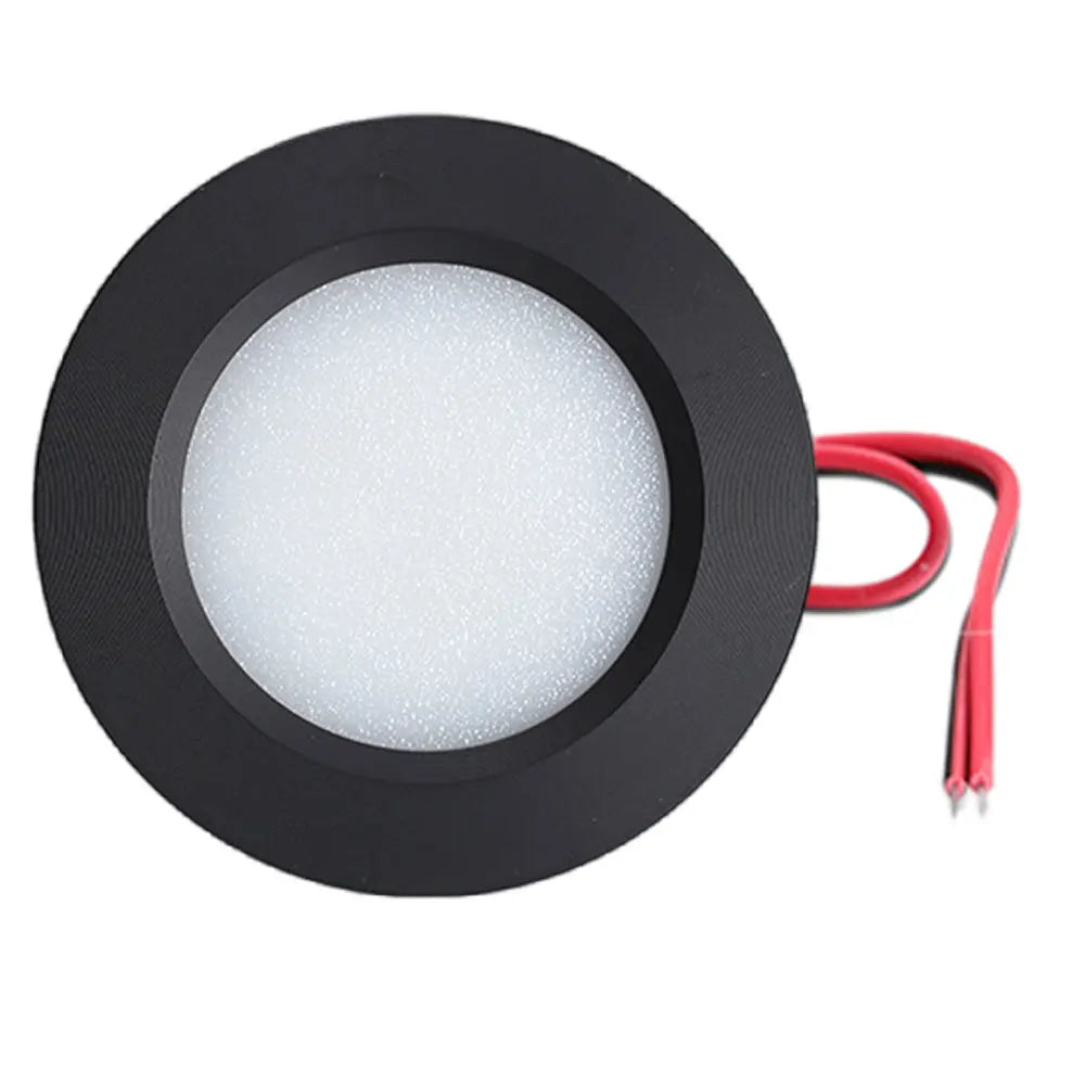 spot led encastré sous armoire cuisine placard 12v mince aluminium moderne blanc noir argent