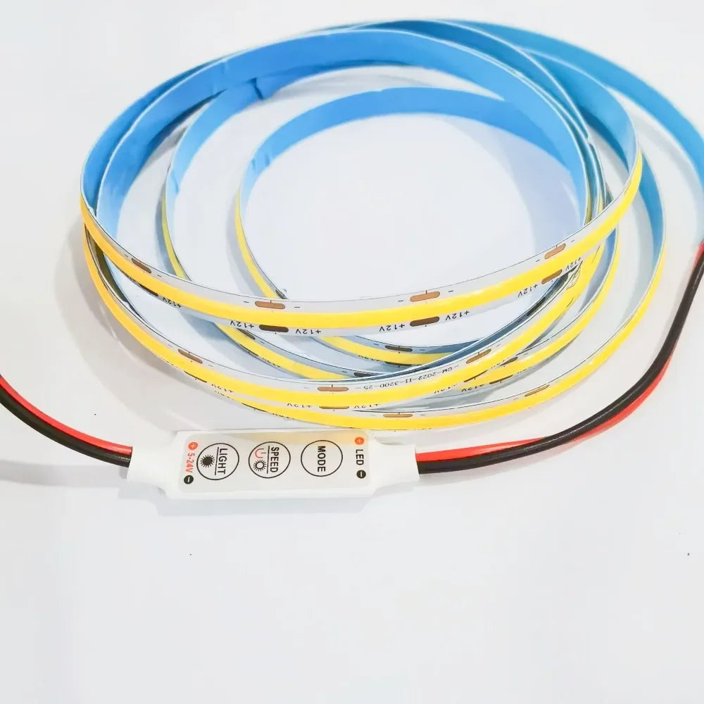 contrôleur wifi ruban led blanc bleu jaune moderne adhésif câbles wifi 12v 24v