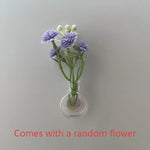 vases magnétiques réfrigérateur transparents bleus verts gris or violets minimalistes modernes
