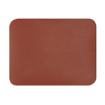 tapis souris cuir résistant antidérapant marron noir gris bleu rose vert moderne minimaliste