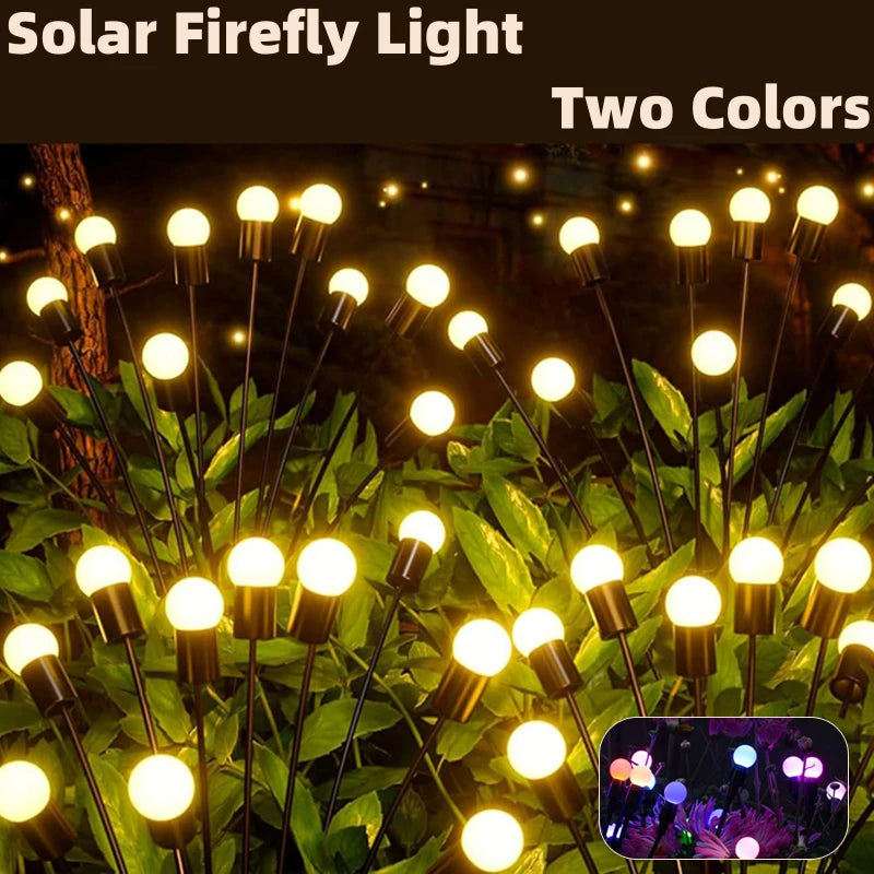 guirlande lumineuse solaire 10 led multicolore blanc chaud moderne extérieure jardin patio