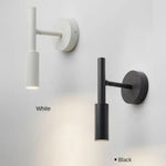 lampes murales modernes orientables led noir blanc chambre salon