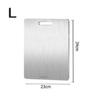 planche découper acier inoxydable double face facile nettoyer moderne portable qualité alimentaire