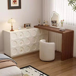 meuble maquillage miroir led six tiroirs tabouret moderne minimaliste chambre coucher