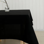 nappe noire solide polyester imperméable table banquets fêtes mariage uni moderne