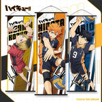 affiche bannière anime tobio kageyama orange noir illustration volley ballSuspense, demandé impose contraintes strictes