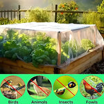 filet anti insectes transparent noir blanc clips extérieur camping voyage