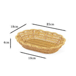 paniers rangement tressés rotin beiges empilables traditionnels utilisation multiple respectueux environnement