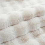 tapis blanc moderne peluche douce imitation fourrure salon chambre décoration maison