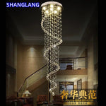 suspension lumineuse moderne transparente cristal argentées géométriques salon salle bain led gu10