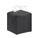 boîte mouchoirs moderne cuir noir blanc gris marron amovible rangement cuisine