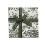 boîte rangement bijoux velours opaque bleu foncé classique 5x5x3cm 7x7x3cm 9x9x3cm 5x7x3cm
