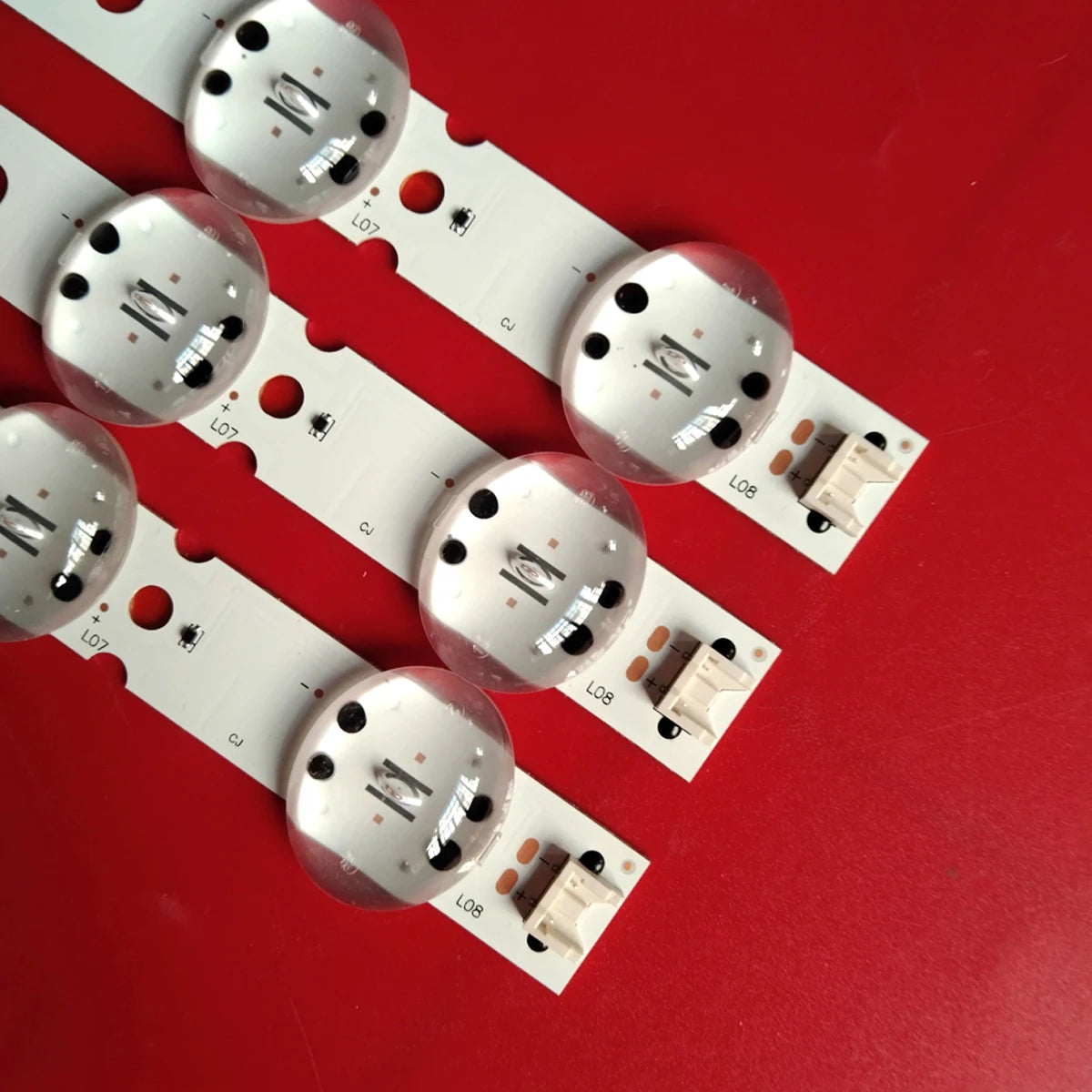 bande led 445mm led blanc éclairage spécial moderne 6v 445mm aluminium translucent