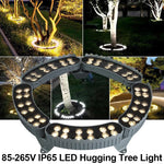 projecteurs extérieurs ip65 led spots aluminium noir éclairage paysager moderne étanches 265v fixations