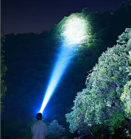 lampe frontale led vert noire tissu motifs pratique camping pêche chasse lumière réglable charge