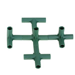 connecteurs tiges plastique abs vert jardin outils accessoires plantation