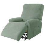 housse élastique antidérapante fauteuil inclinable noir gris vert clair tissu motifs moderne poche