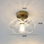 lustre suspendu vintage verre coloré tulipe filaments ampoule salon chambre