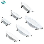 lampe led encastrable blanc moderne clips chambre salon cuisine