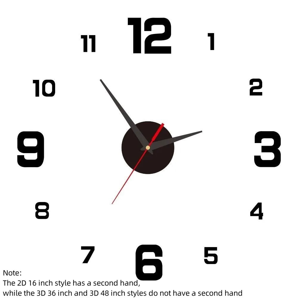 horloge murale moderne minimaliste vert lumineux noir doré numéros relief fond obscur quartz aiguille