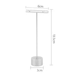présentoir bijoux moderne or argent coeurs étoiles boucles oreilles élégant tringles fixations inclusées
