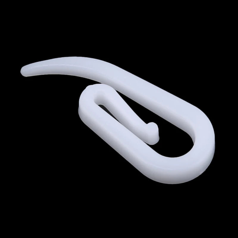 clips papier blancs plastique pp 100 pièces rangement simple moderne