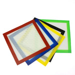 grilles cuisson silicone vert bleu jaune maille fine moderne adhésif 20cm rond 11x85cm