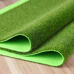 tapis artificiel herbe verte pelucheux moderne 15x15cm 30x30cm 50x50cm 50x100cm