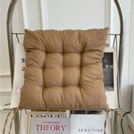 coussin chaise bébé beige mousse pe coton polyester amovible lavable moderne fixé oreillettes