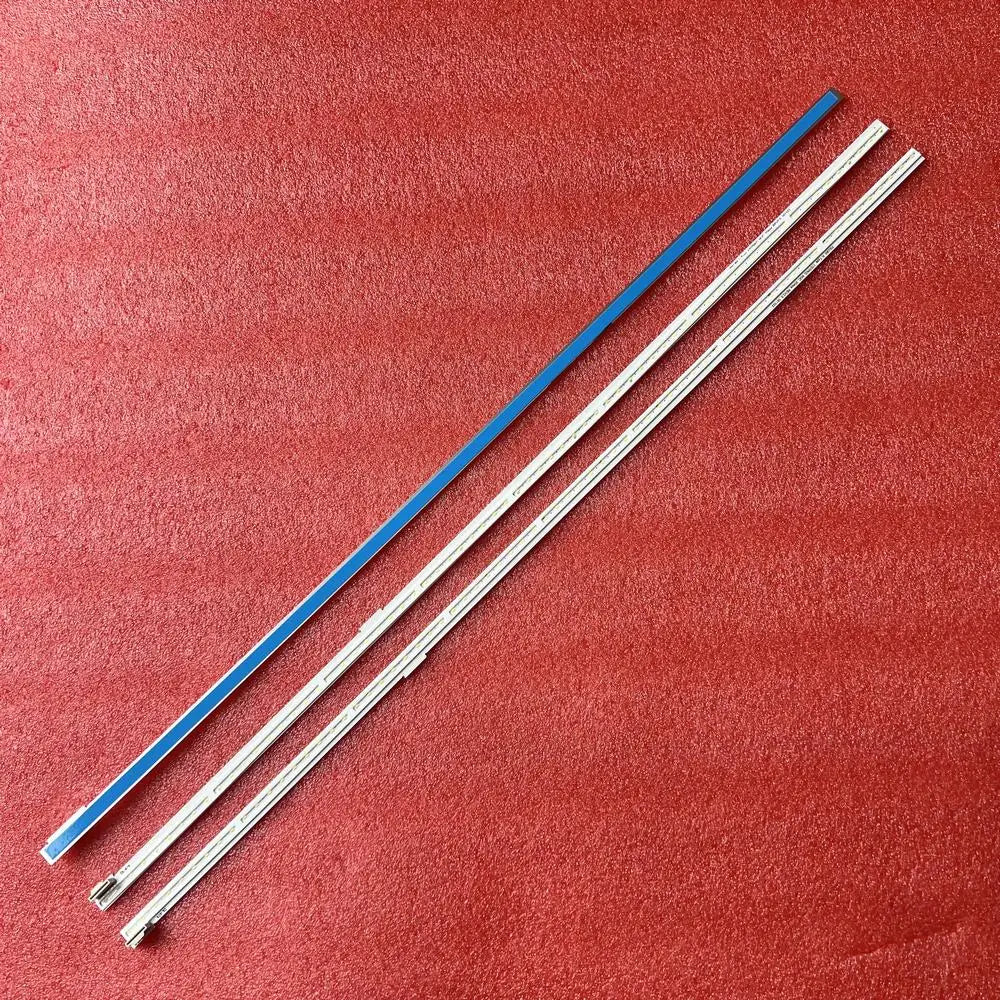 barres lumineuses led blanc modernes clips fixation sans cable aluminium