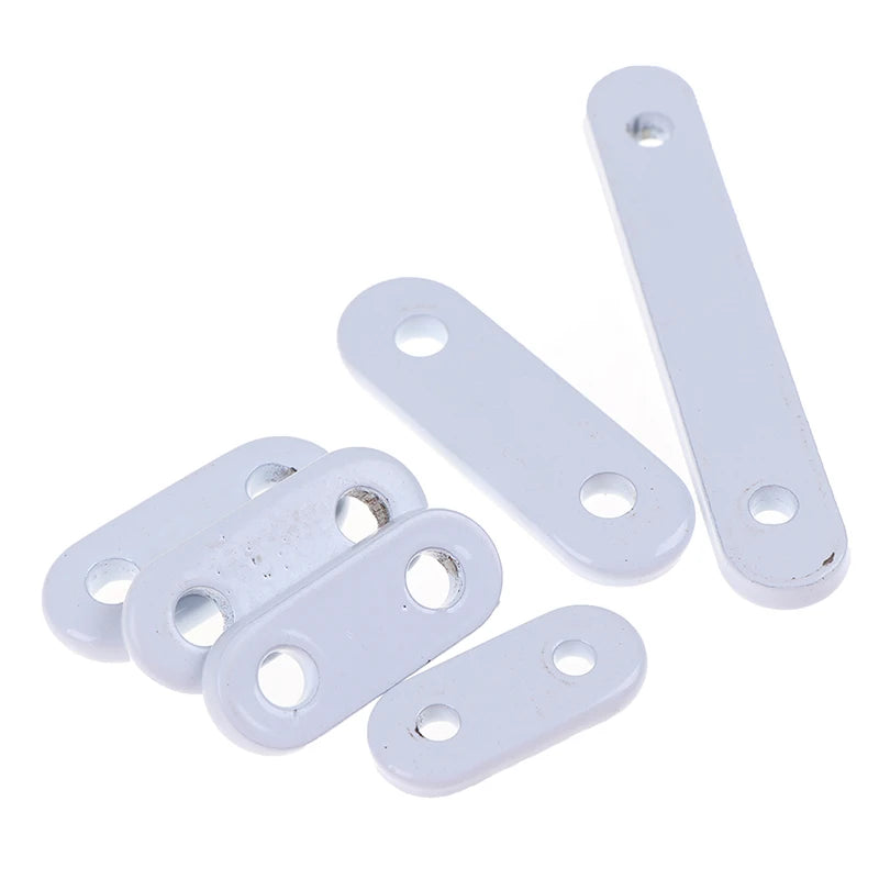 plaques fixation coton blanc opaques modernes 10 pièces