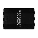 tapis bain noir blanc arrows imperméable antidérapant adhésif moderne minimaliste