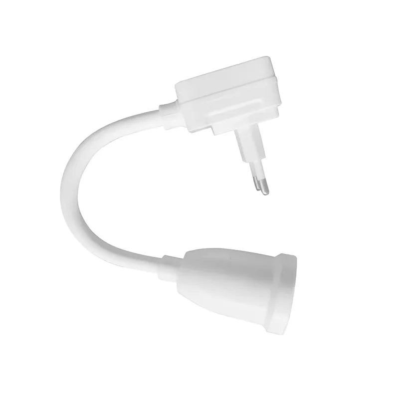 lampe pince blanc moderne interrupteur rotatif douille E27