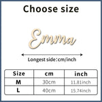 lettres bois naturel rose noir blanc gravure laser occasion fête mariage anniversaire écolier cursive