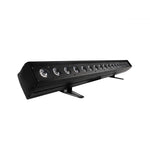barre lumineuse murale led noir effet scène dj moderne 98cm longueur dmx