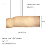 suspension lumineuse moderne blanc beige texture rugueuse opacité câbles électriques encastrée lumière led