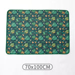 tapis animal grès beige ours marron texture quadrillée moderne doux absorbant