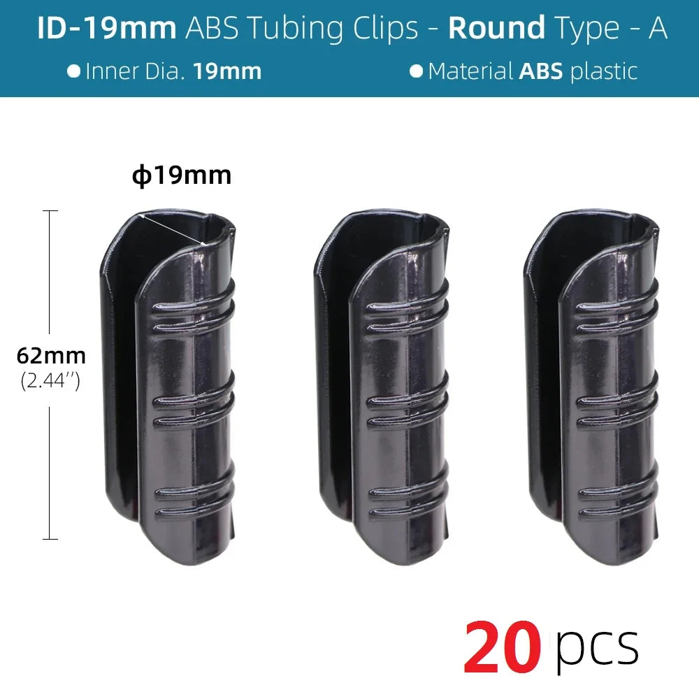 clips membrane mince plastique noir texturé moderne clips cadre serre film voile fixe