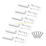 accessoires stores vénitiens blanc moderne utilitaire vis embouts supports plastique fixations chambre maison